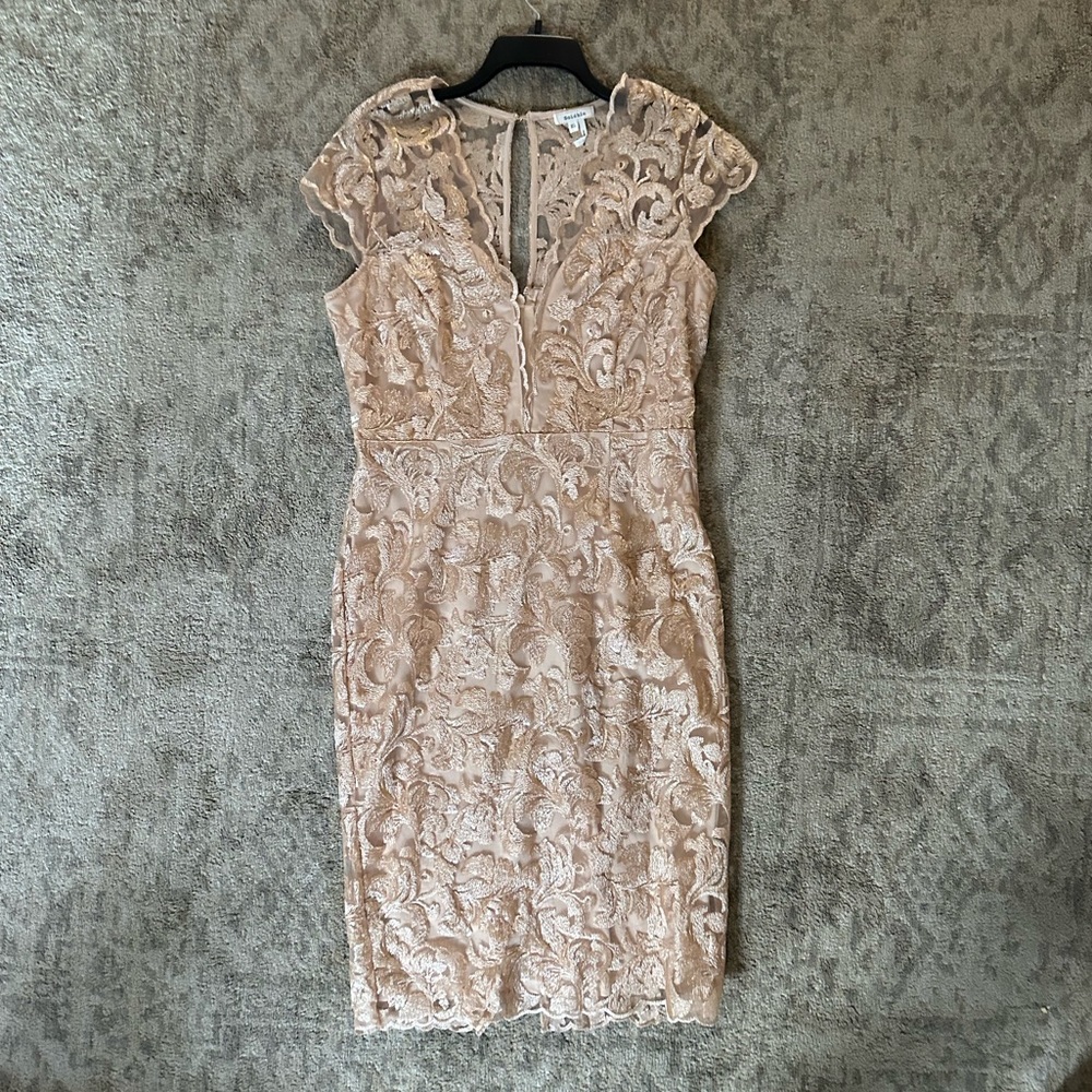 Jacqueline Embossed Midi Dress BALTICBORN - Picture 4 of 6
